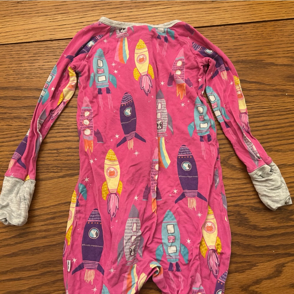 Little Sleepies Pink Space Explorer Zippy - Picture 4 of 4